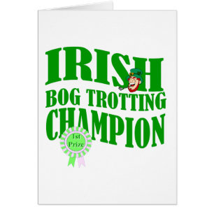 Irish bog trotting champion