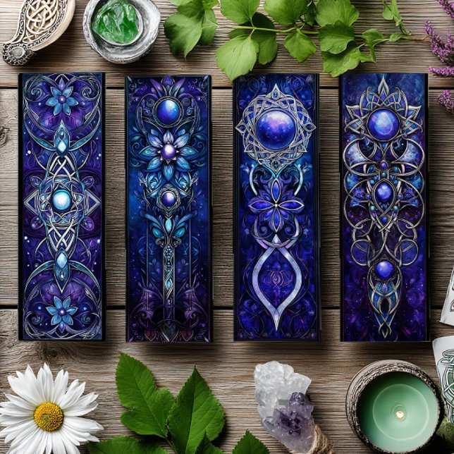 Irish Bookmarks, Blue Celtic Bookmarks s1 (Creator Uploaded)