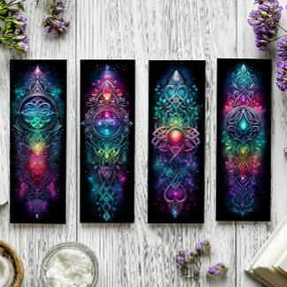 Irish Bookmarks, Celtic Stained Glass Bookmarks 19