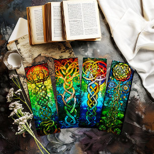 Irish Bookmarks, Celtic Tree of Life Bookmarks s4