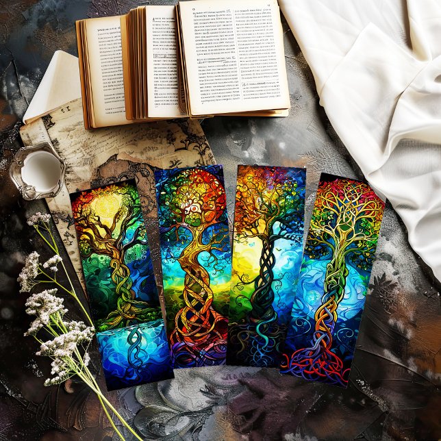 Irish Bookmarks, Celtic Tree of Life Bookmarks s7 (Creator Uploaded)