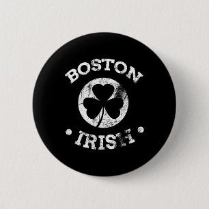 Irish Boston St Patricks Day Parade 617 Boston Iri 6 Cm Round Badge