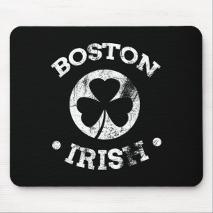 Irish Boston St Patricks Day Parade 617 Boston Iri Mouse Mat