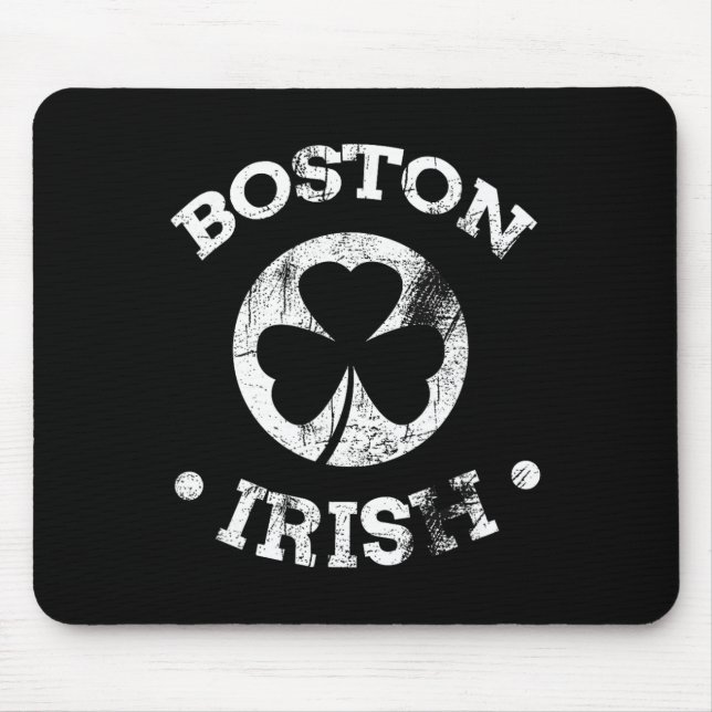 Irish Boston St Patricks Day Parade 617 Boston Iri Mouse Mat (Front)