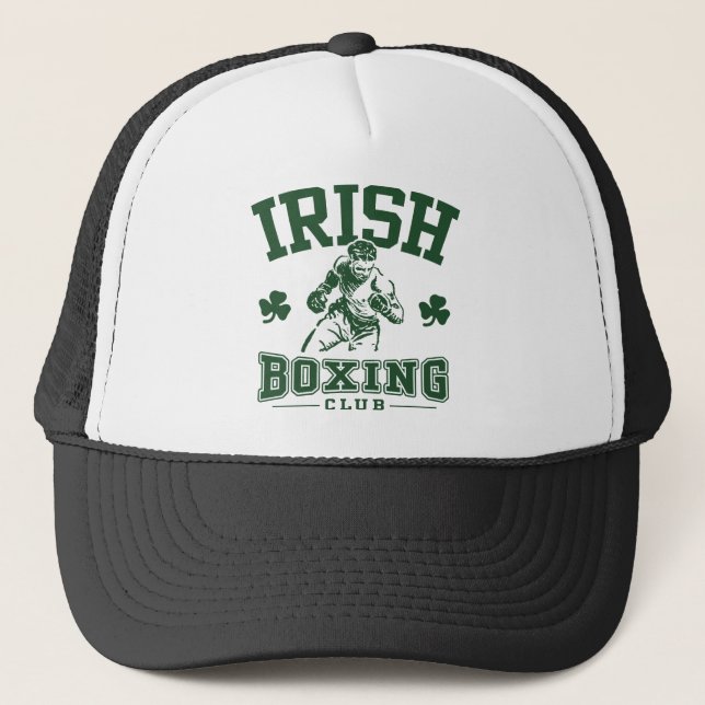 Irish Boxing Trucker Hat (Front)