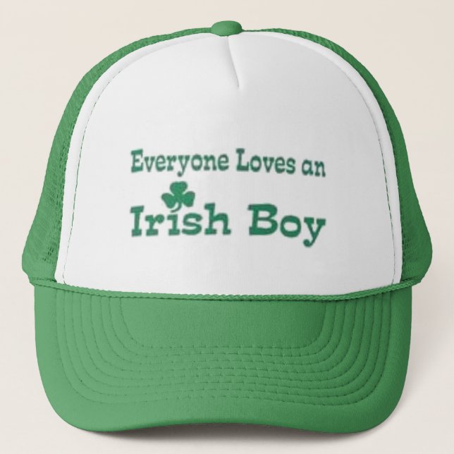 Irish Boy Trucker Hat (Front)
