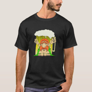 Irish Buddha the Beer God T-Shirt