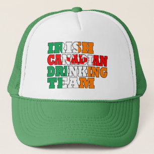 Irish Canadian drinking team Trucker Hat