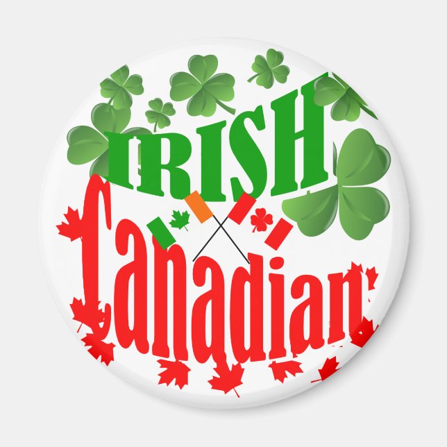 Irish Canadian Magnet (Front)