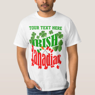 Irish Canadian St Patrick's day T-Shirt