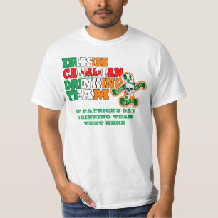 Irish Canadian St Patricks day T-Shirt