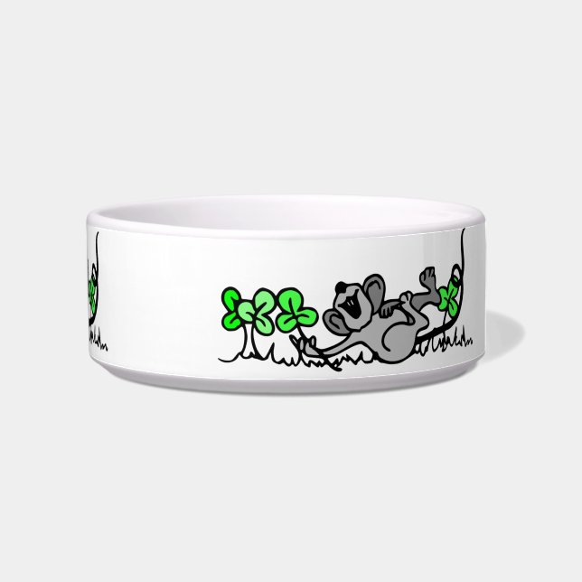 "Irish" Cat Bowl (Right)
