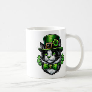 Irish Cat St Patricks Day Catricks Day Kitty Kitte Coffee Mug