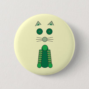 Irish CAT T-Shirt 6 Cm Round Badge