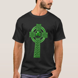 Irish Celtic Cross - Celtic Symbols - Catholic Ire T-Shirt