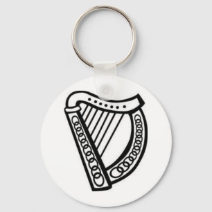 Irish/Celtic Harp Symbol of Irleand Key Ring