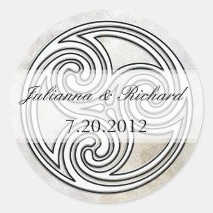 Irish Celtic Knot Invitation Seals