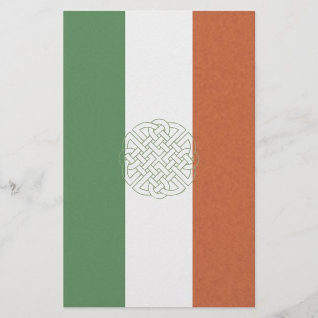 Irish Celtic Knot Stationery (Front)