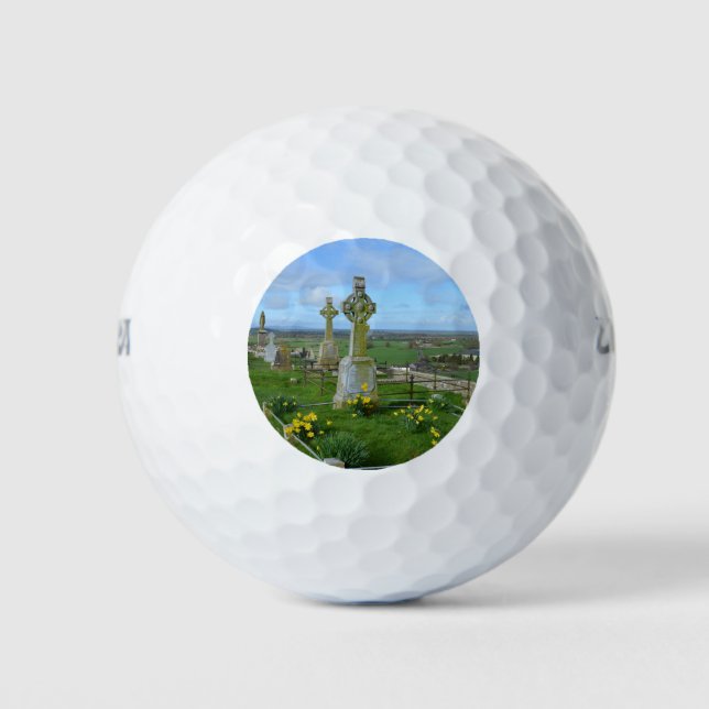 Irish Cemetery Golf Balls (Front)
