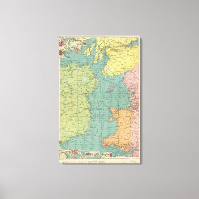 Irish Channel Canvas Print (Front)