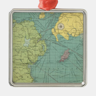 Irish Channel Metal Tree Decoration