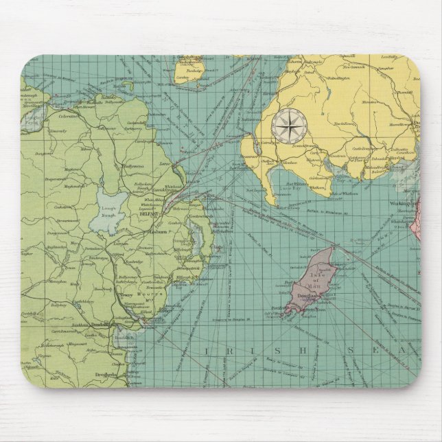 Irish Channel Mouse Mat (Front)