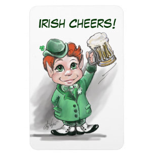 Irish Cheers! Flexable Magnet