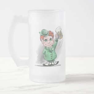 Irish Cheers! Frosted Beer Mug