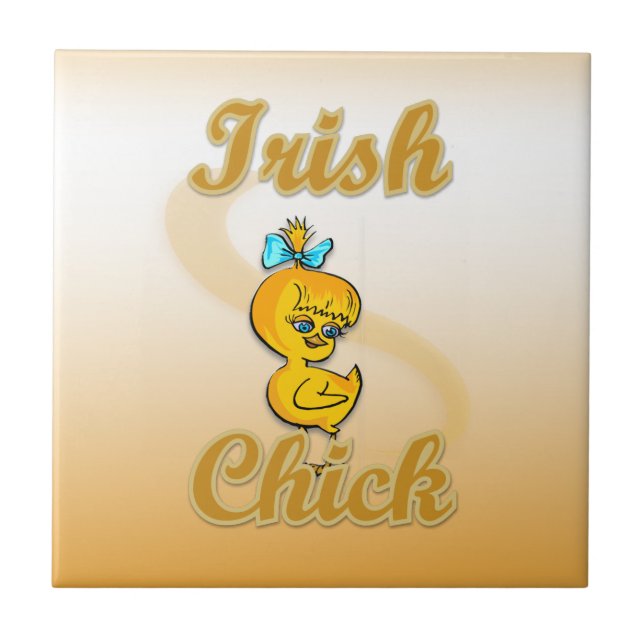 Irish Chick Tile (Front)