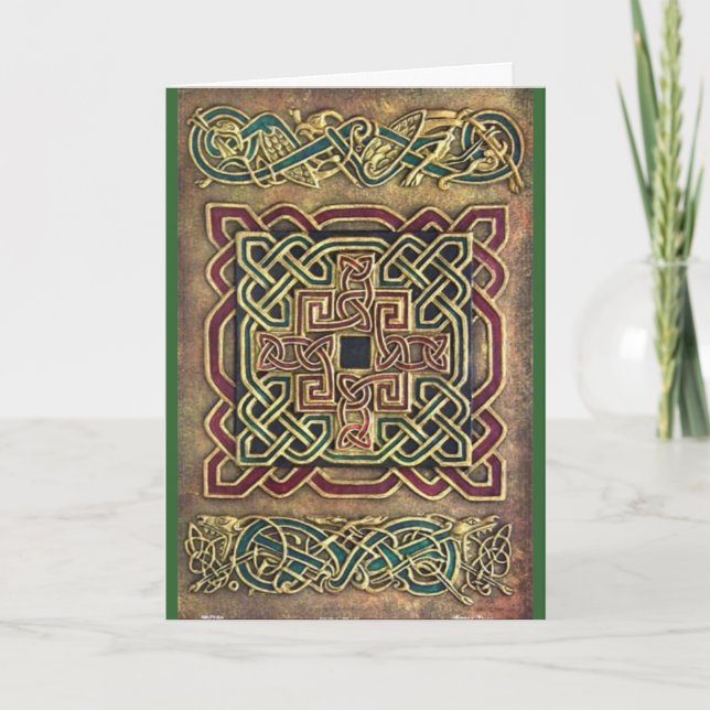 Irish Christmas Blessing Holiday Card (Front)