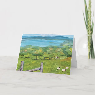 Irish Christmas Card, Bantry Bay,  Ireland Holiday Card
