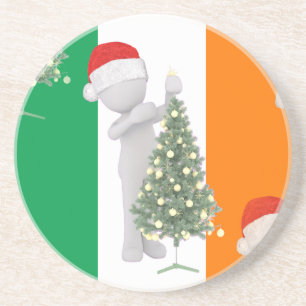 irish christmas coaster