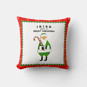 Irish Christmas Cushion