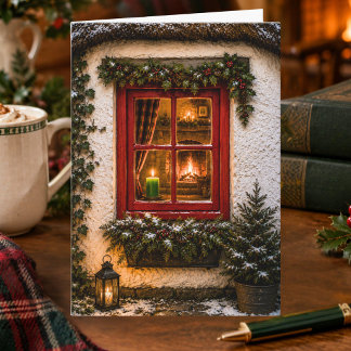 Irish Christmas Gaelic Christmas Holiday Greeting Card