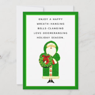Irish Christmas Holiday Card