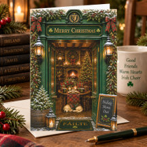 Irish Christmas Irish Pub Christmas Holiday