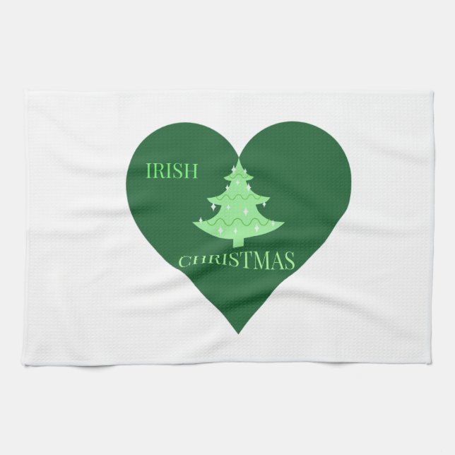 Irish Christmas Tea Towel (Horizontal)