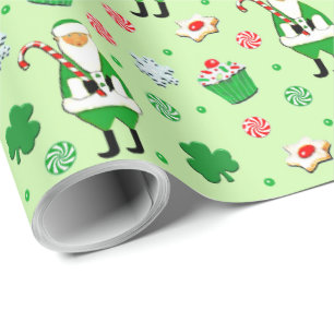 Irish Christmas Wrapping Paper