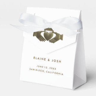 Irish Claddagh gift favour boxes