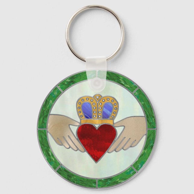 Irish Claddagh Key Ring (Front)