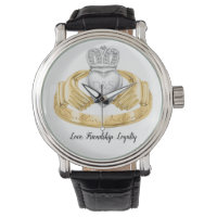 Irish Claddagh Love Ring