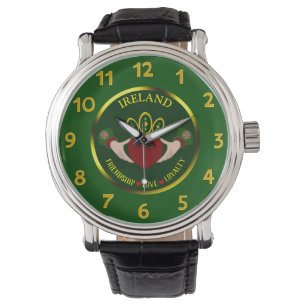 Irish Claddagh Personalised Watch