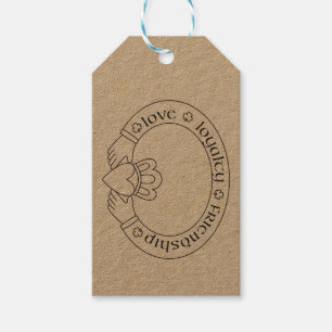 Irish Claddagh Ring Gift Tags