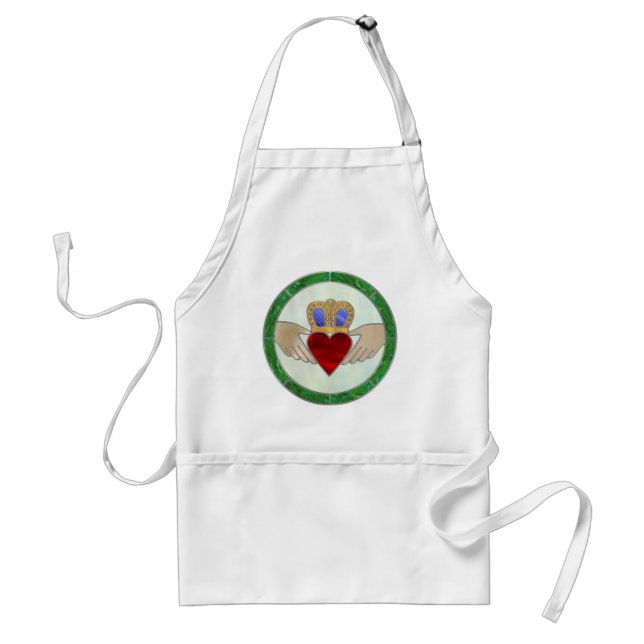 Irish Claddagh Standard Apron (Front)