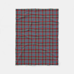 Irish Clan MacNamara McNamara Classic Tartan Fleece Blanket