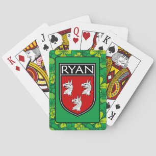 Irish Clan Ryan Playing Cards