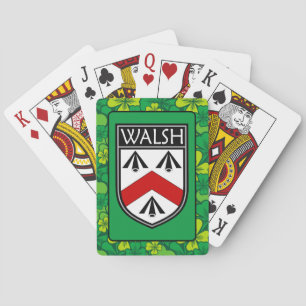 Irish Clan Walsh Playing Cards