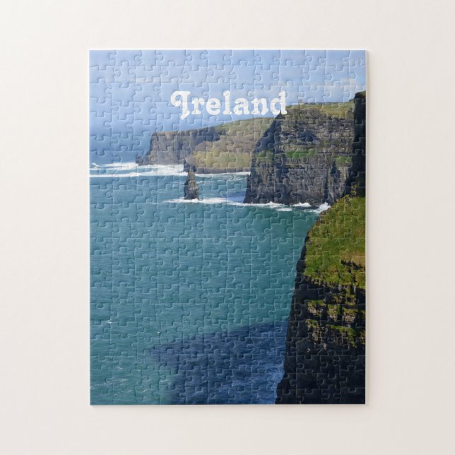 Irish Cliff's of Moher Jigsaw Puzzle (Vertical)