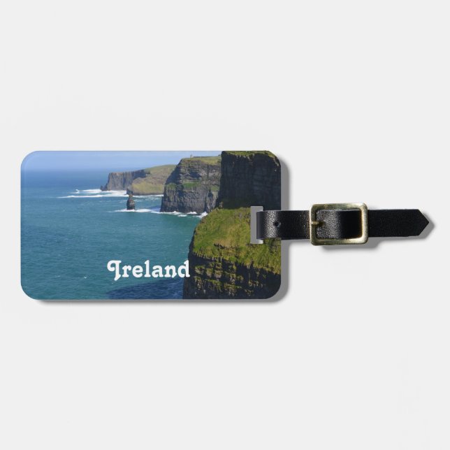 Irish Cliff's of Moher Luggage Tag (Front Horizontal)
