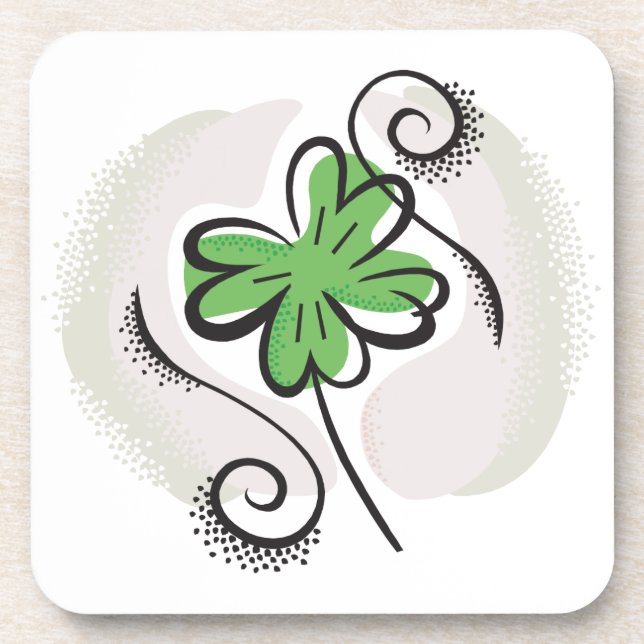 Irish Clover Coaster (Front)
